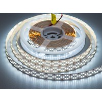 LED лента 24в, 300 диодов на метр, 20мм, холодная
