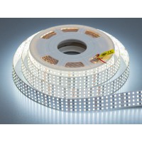 LED лента 24В, 480 диодов на метр, 30мм, холодный