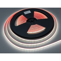 LED лента 12в, 120 шт/м, герметичная, 8мм, холодная
