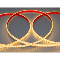 LED стрічка 12В, 120 шт/м, герметична, 8мм, теплий