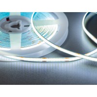 COB LED лента 12В, 320 диодов на метр, 5мм, холодный