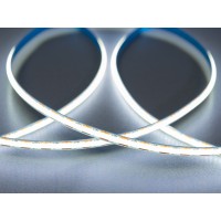 COB LED лента 12В, 400 диодов на метр, 5мм, холодная