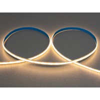 COB LED лента 12В, 400 диодов на метр, 5мм, тёплый
