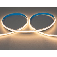 COB LED стрічка 12В, 640 діодів на метр, 8мм, теплий