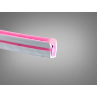 Гибкий неон Diasha розовый 12В IP67 5x11 SMD2835