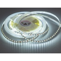 LED лента 12В, 120 диодов на метр, 8мм, холодная