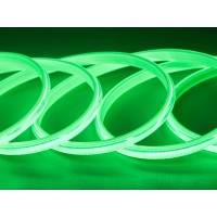 СОВ LED лента 220в, 288 шт/м, герметичная, 10мм, зелёный