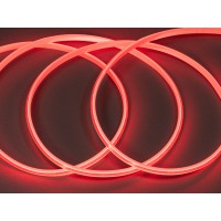 COB LED лента 220в, 288 шт/м, герметичная, 10мм, красный