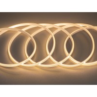 COB LED лента 220в 288 шт м герметичная 10мм тёплый