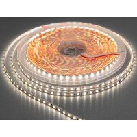 LED лента 24В, 120 диодов на метр, 5мм, нейтральная