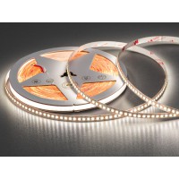 LED стрічка 24В, 180 діодів на метр, 8мм, нейтральний