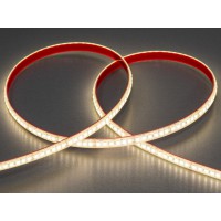 Светодиодная лента 24V тёплый свет 180 LEDм IP68 8мм 20м