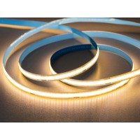 COB LED лента 24В, 320 диодов на метр, 8мм, тёплый