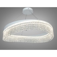 Підвісна люстра Diasha LED біла 100Вт 18м2