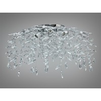 Люстра потолочная Diasha Глициния хром 9xE14 до 18м²