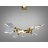 Люстра подвесная Diasha Лофт золото 20 Вт LED