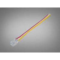 Коннектор LED-ленты Diasha 3pin 8мм прозрачный IDC
