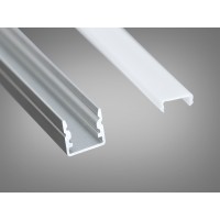 Профиль для LED ленты Diasha накладной 1 м 10x10 мм (цена за 1 метр)