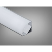 Профиль для LED ленты угловой накладной 2 м 16x16 (цена за 2 метра)