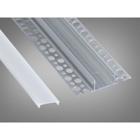 Профиль для LED-ленты в гипсокартон, встраиваемый 3 м 62x14 (цена за 3 метра)