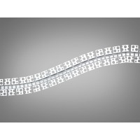 Гнучкий профіль для LED стрічки, під штукатурку (ціна за 3 метри)