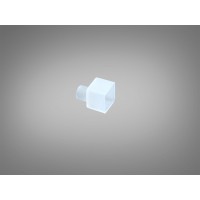 Заглушка силиконовая с отверстием 0808 белая IP67
