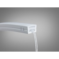 Гнучкий силіконовий профіль для LED IP67 білий 11 мм (ціна за 1 метр)
