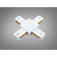 X-соединитель для трека Diasha 1003 белый 220В