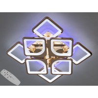 Стельова люстра Diasha 8060 золото димер 130W