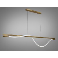 Подвесная LED люстра серия Ropelight бронза 20W теплый свет 3200K