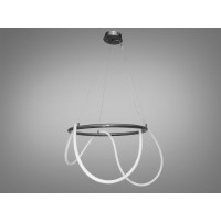 Подвесная LED люстра Ropelight черный хром 32W теплый свет 3200K