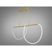 Підвісна LED люстра Ropelight SY9752 бронза 32W для робочої поверхні