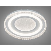 Стельовий LED світильник біле коло 85 Вт матовий