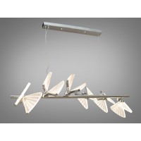 Підвісний світильник Метелики хром 48W LED