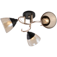 Декоративная люстра INTEREES IS XA1526B-3 BK+GOLD CHROME
