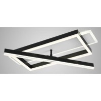 Люстра светодиодная V K38629-3 BK+WT