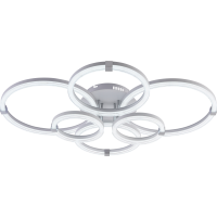 Люстра світлодфодна V DK6303B-6 WH+CR