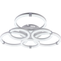 Люстра світлодіодна V DK6303C-3+3A WH+CR