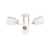 Люстра декоративна INTEREES 6256-3 WH+FG