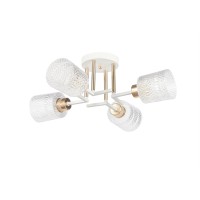 Декоративная люстра INTEREES 6256-4 WH+FG
