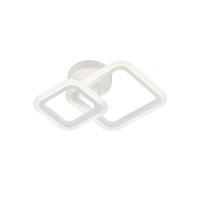 Светодиодная потолочная люстра INTEREES IS 5106-1+1 (белый)