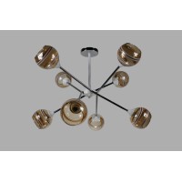 Люстра декоративна IS 33173/8 CR+WT
