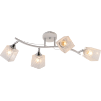 Люстра декоративна INTEREES IS XA1594-4 WH+CR