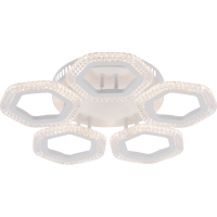 Люстра стельова IS LI8490A-5 WH, біла, LED