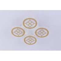 Люстра светодиодная V K39928-4 1 WT gold с пультом