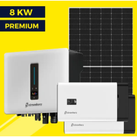 Гибридная солнечная станция на 8 кВт Premium | Stromherz 8 kw | Ulica 550W | Stromherz 6,9 kWh