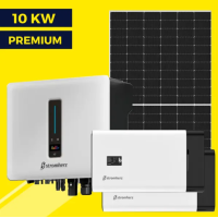 Гібридна сонячна станція на 10 кВт Premium | Stromherz 10 kw | Ulica 550W | Stromherz 6,9 kWh
