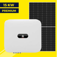 Мережа сонячна станція на 15 кВт Premium | Huawei 15 kw | Risen 550W