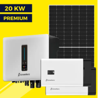 Гібридна сонячна станція на 20 кВт Premium | Stromherz 20 kw | Ulica 550W | Stromherz 11,5 kWh