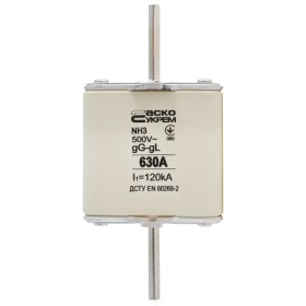 Запобіжник Аско-Укрем NH3 630A gG (A0050010041)